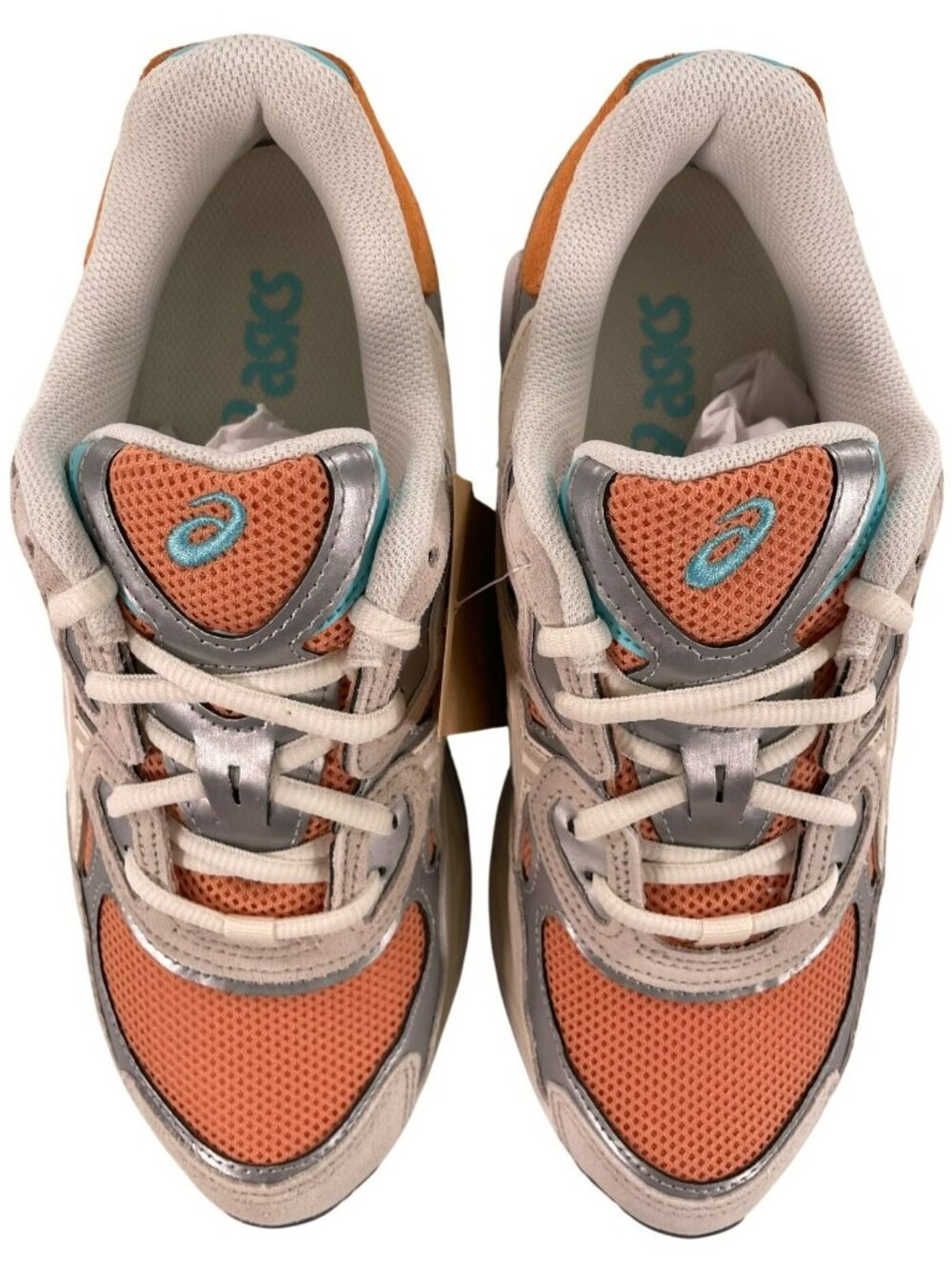 ASICS GEL-NYC Terracotta/Cream Sneakers 1203A303-600 Men's Sz 7 Women's 805 NEW - Picture 7 of 11